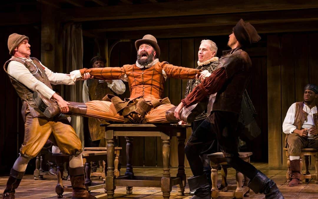 Helter-Skelter, Seat-of-the-Pants Hilarity: SHAKESPEARE IN LOVE at Center Stage